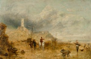 クローマー、ノーフォーク 作： Richard Parkes Bonington